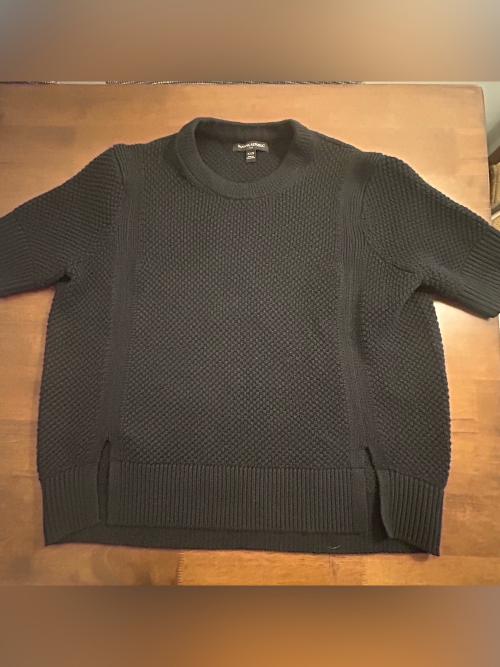 Banana Republic short sleeve sweater.